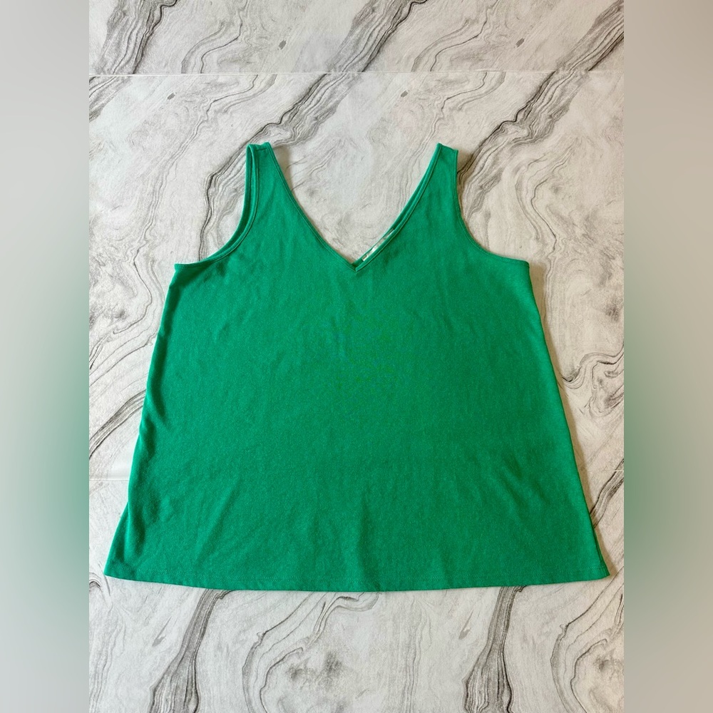 LOFT- Double V Sleeveless Tank
